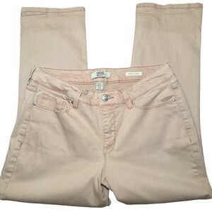 Vintage America Womens Jeans Size 10/30 Pink Boho crop Denim